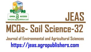 MCQs Soil Science-32