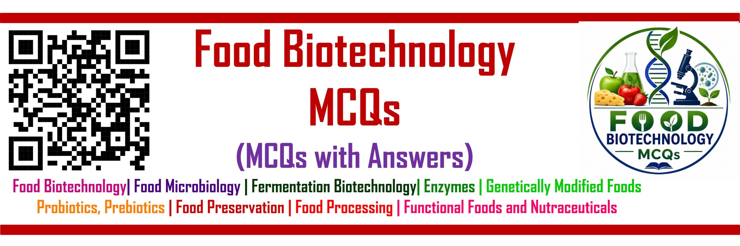 Food Biotechnology MCQs