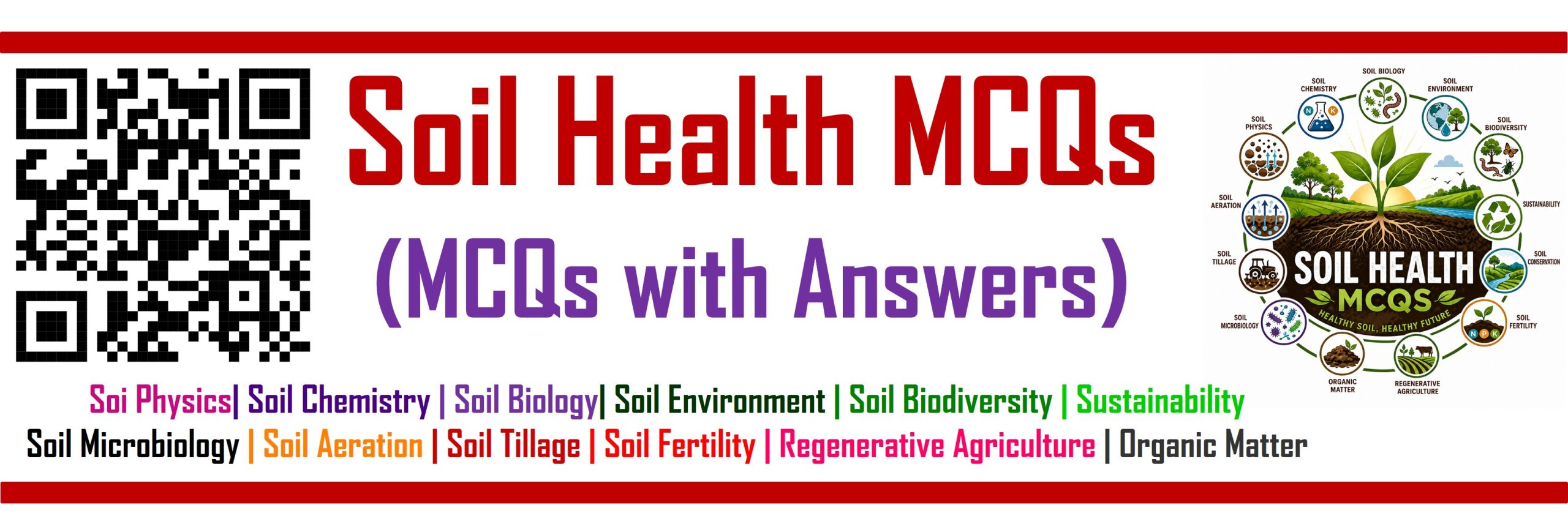 Soil Health MCQs (Soil Science Quiz Series)